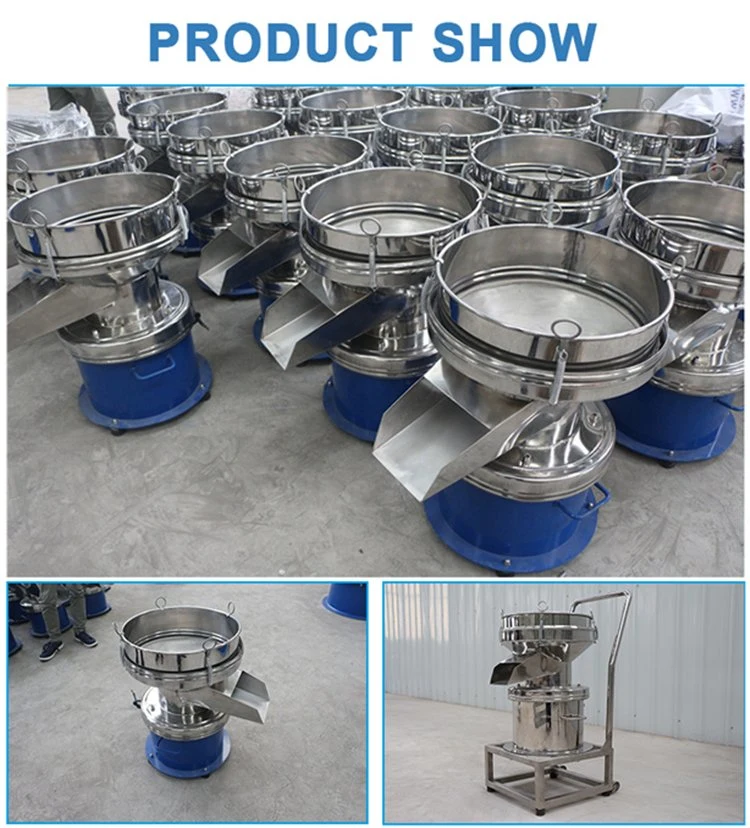 Walnut Milk Vibrating Screen Sieve Filter Shaking Separator/Juice Liquid Vibration Separator Shaker/Grape Juice Vibro Sifter