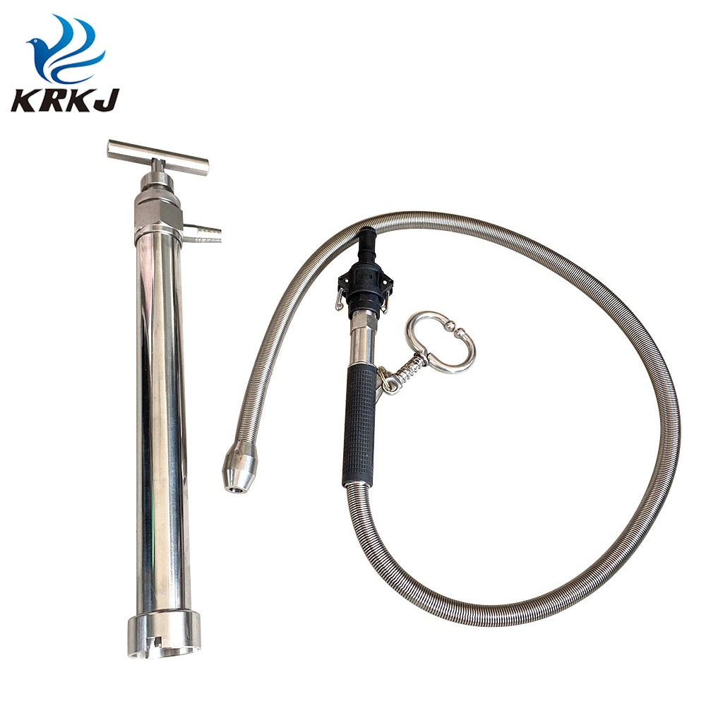 Stainless Steel Material Fluid Dosing Infusion Feeding Device for Cow Stomach